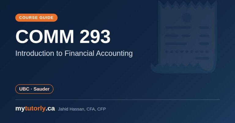 COMM 293 at UBC: Is It Hard + What's on the Midterm
