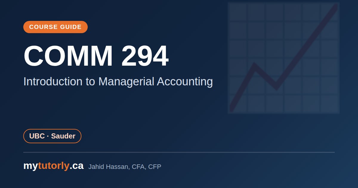 COMM 294 at UBC: Is It Hard + What's on the Midterm