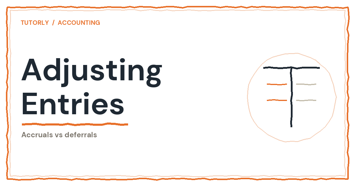 Adjusting Entries Examples: Accruals vs Deferrals